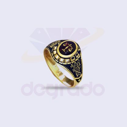 Anillo de Grado Antique 6x8 Oval