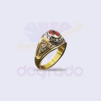 Anillo de grado Antique 6x4 Oval