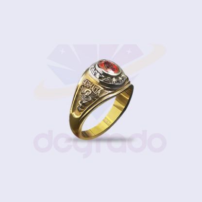 Anillo de grado Antique 6x4 Oval