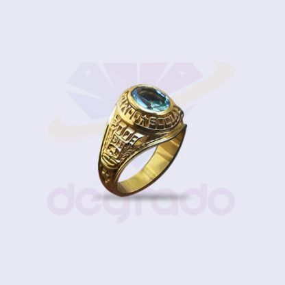 Anillo de grado Antique 6x8 Oval